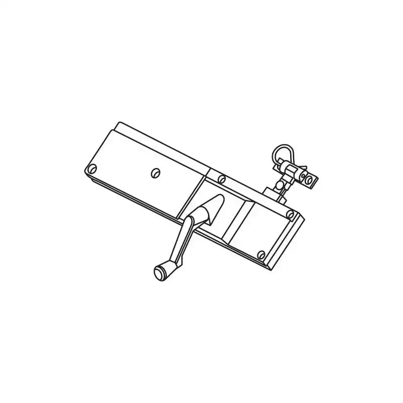 Brixwell Manual Skylight Operator, Zinc Material, Replacement Skylight Hardware, Bronze Finish