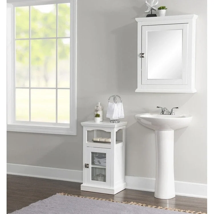 Scarsdale Demi White Storage Cabinet