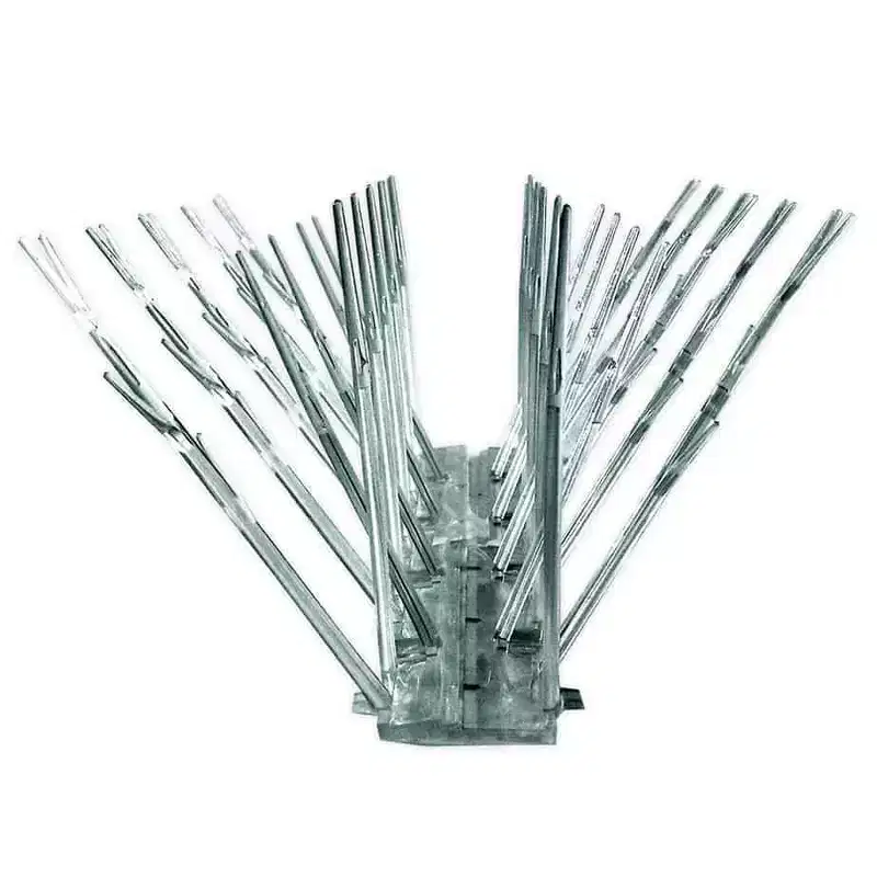 Bird-X 100ft Standard Plastic Bird Spikes: Deterrent for Pigeons, Outdoor Use, No Assembly Required
