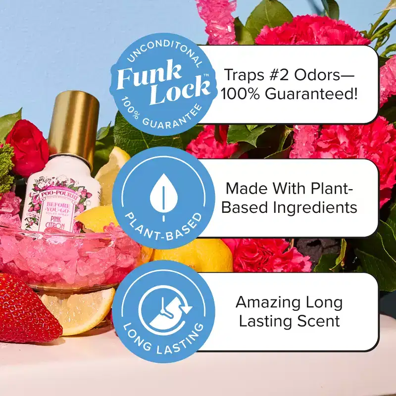 Poo-Pourri Toilet Spray Pink Citron - 2oz