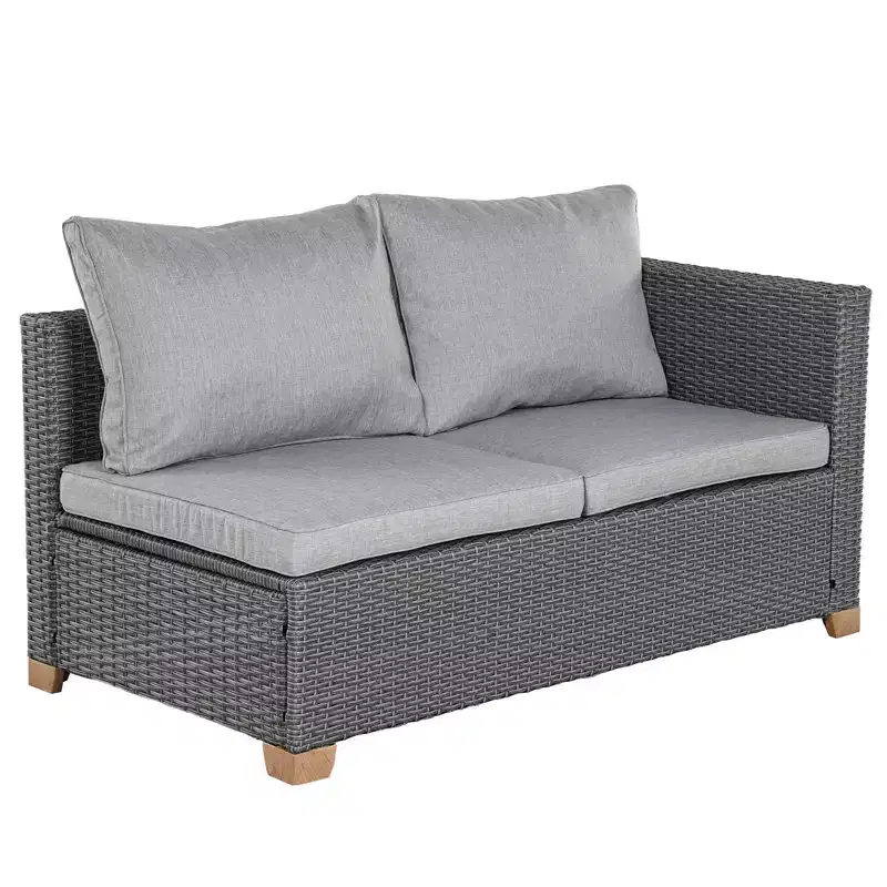 GRANDPATIO Wicker Outdoor Loveseat
