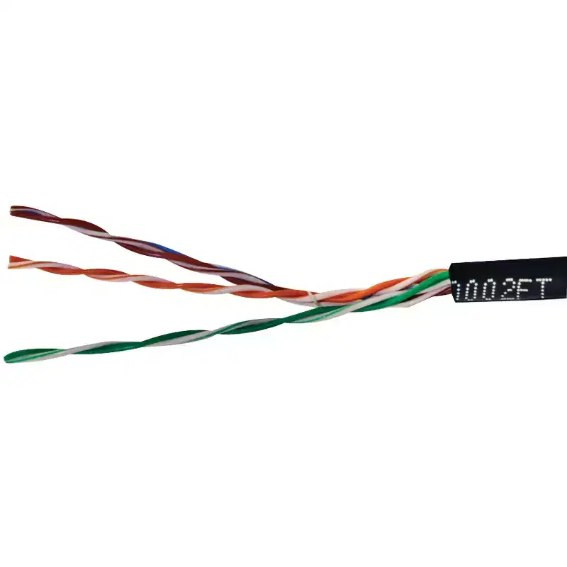 Vericom CAT-5E U/UTP Solid Riser CMR Cable, 1,000 Ft.