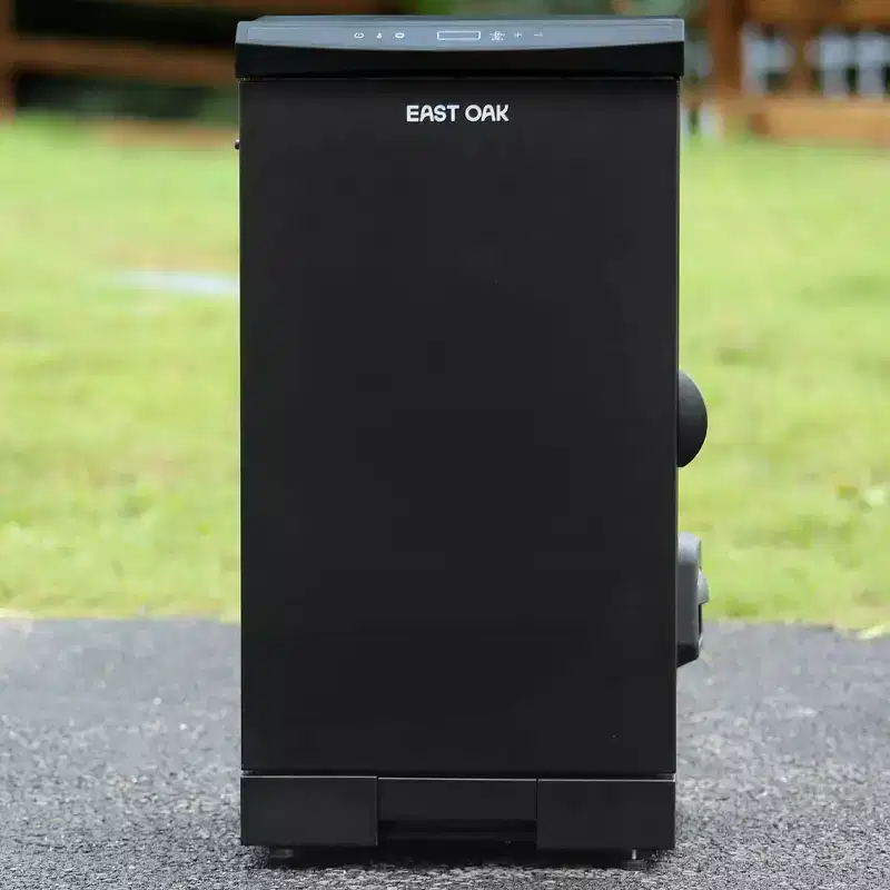 East Oak 30" Electric Smoker PES23002: Digital Control, 4 Racks, Rust-Resistant