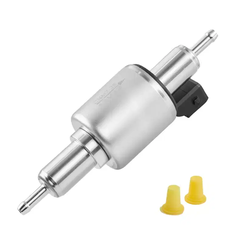 VEVOR Diesel Heater Fuel Pump, 12/24V DC Car Air Heater Diesel Fuel Dosing Pump, 22 to 32ML Air Diesels Parking Heaters Pumps, Silver