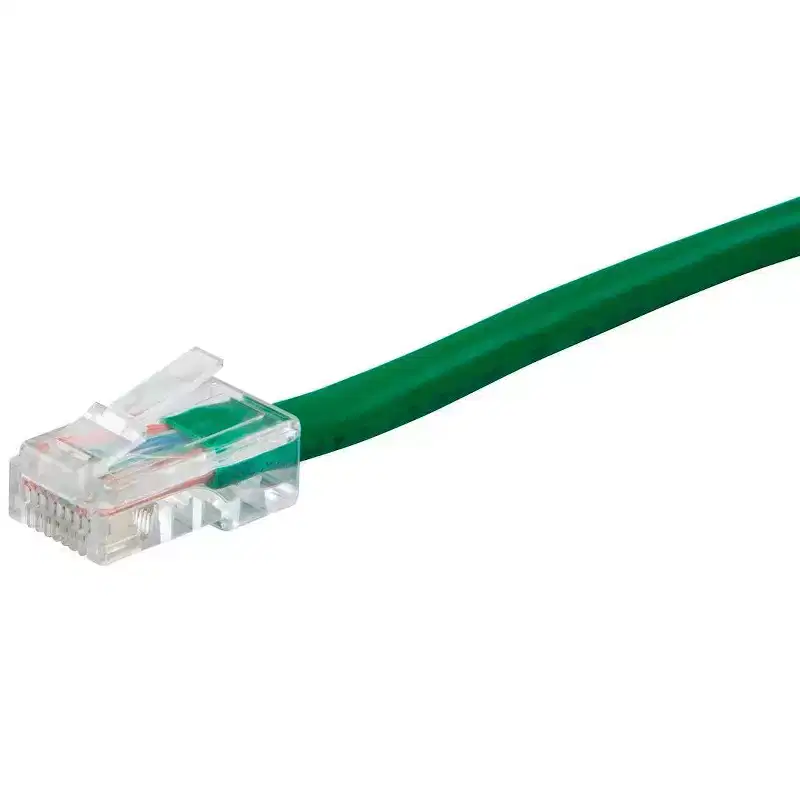Monoprice Cat6 Ethernet Patch Cable - 3 Feet - Green, RJ45, Stranded, 550Mhz, UTP, Pure Bare Copper Wire, 24AWG - Zeroboot Series