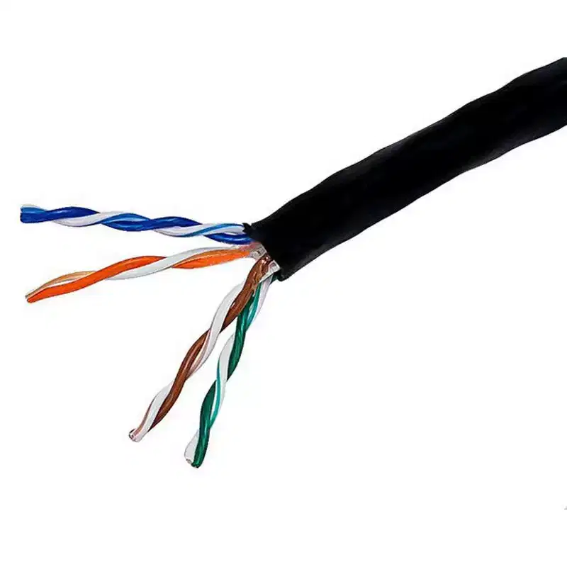 Monoprice Cat5e Ethernet Bulk Cable - Network Internet Cord - Stranded, 350Mhz, UTP, CM, Pure Bare Copper Wire, 24AWG, 1000ft, Black