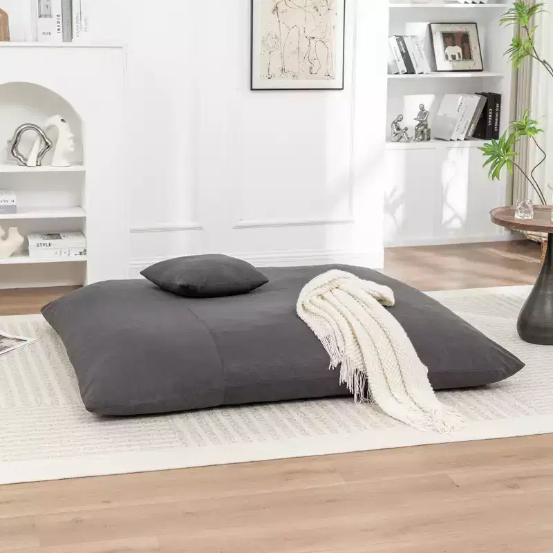 YOSIMFUR Floor bean bag chair, a lazy lounger suitable for both adults and children, ideal for living rooms, balconies