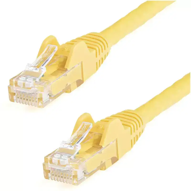 StarTech 7 ft Cat 6 Network Cable - N6PATCH7YL - Yellow - Data & Networking Cable