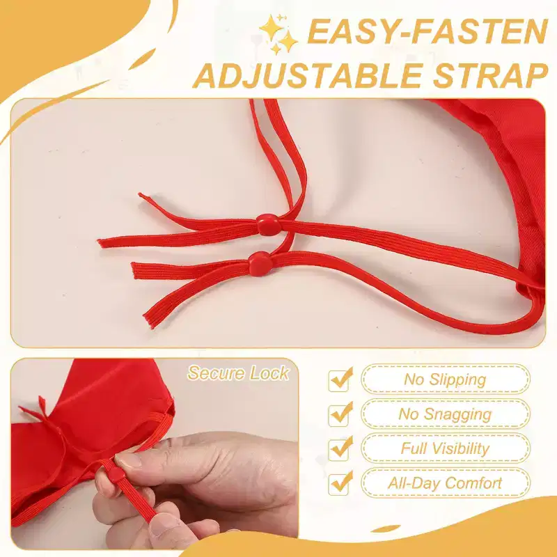 Unique Bargains Waterproof Adjustable Strap Reusable Grooming Cat Shower Cap 2 Pcs