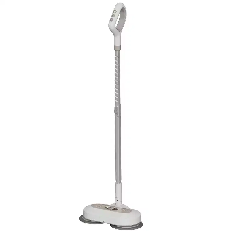 Impecca Cordless Spinning Mop with Dual Motor and LED Headlights, 3-set of spin mops Included