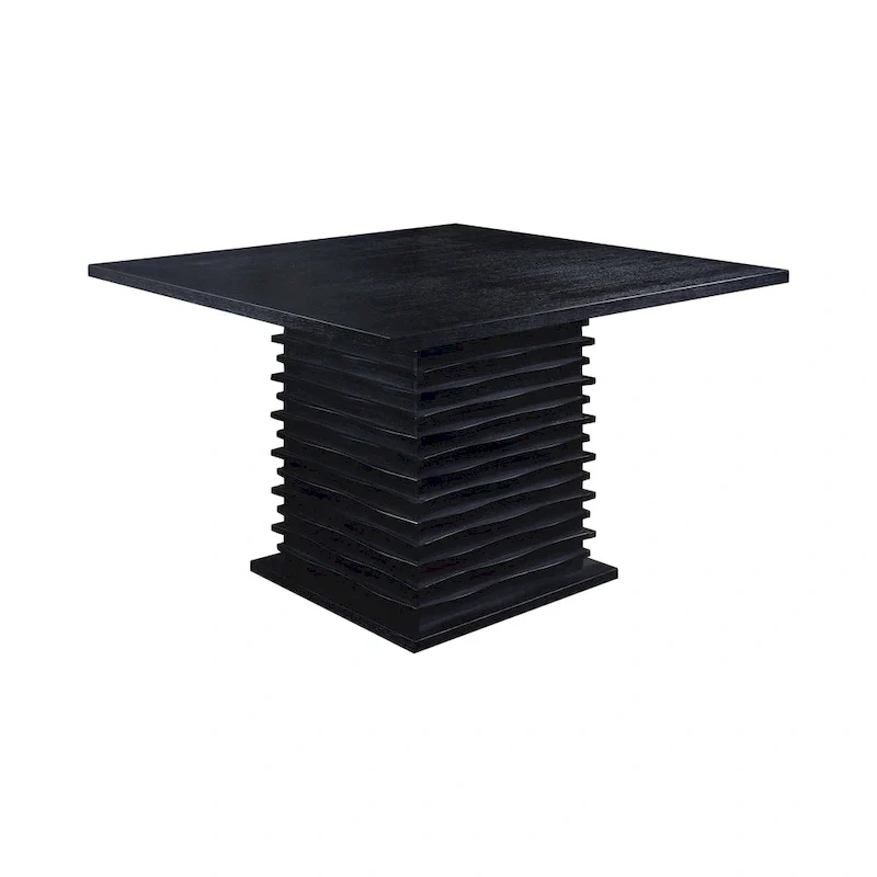 Giannis Black and Grey 9-piece Square Counter Height Dining Set