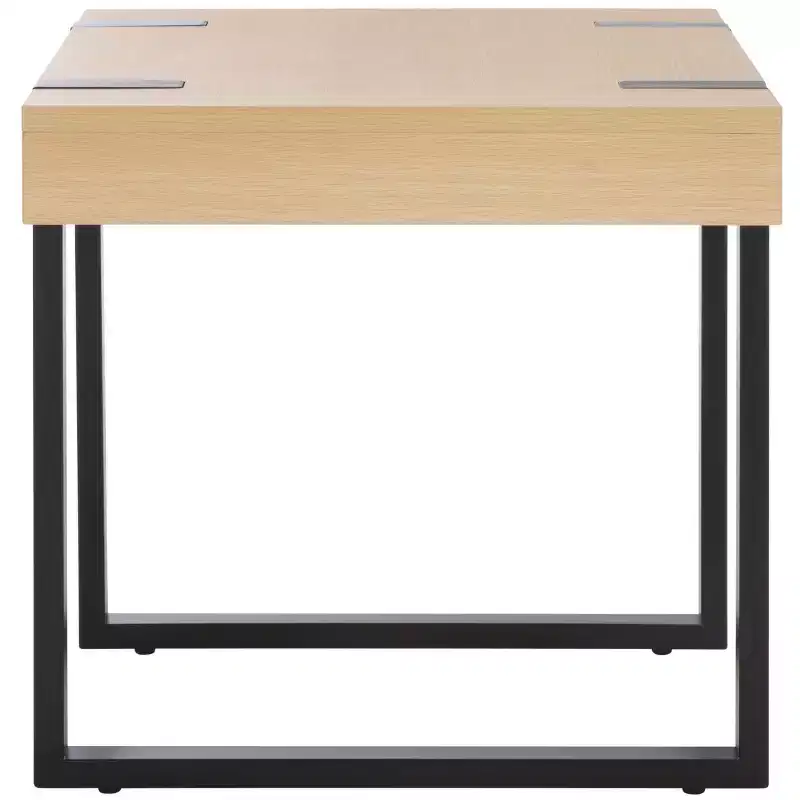 Klausner Accent Table - ACC9300 - Sand/Black - Safavieh