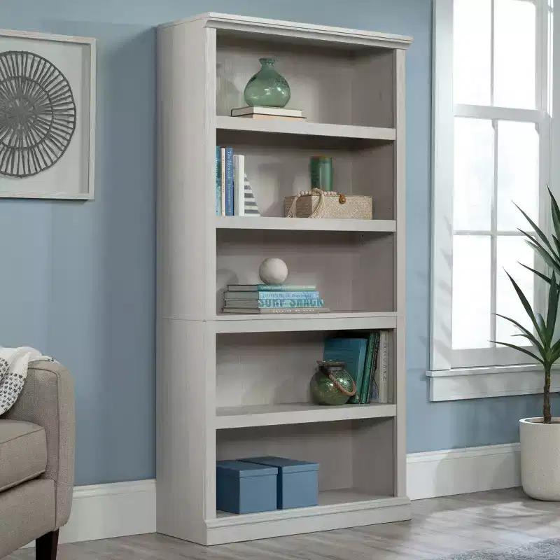 Sauder 69.764" 5 Shelf Vertical Bookcase