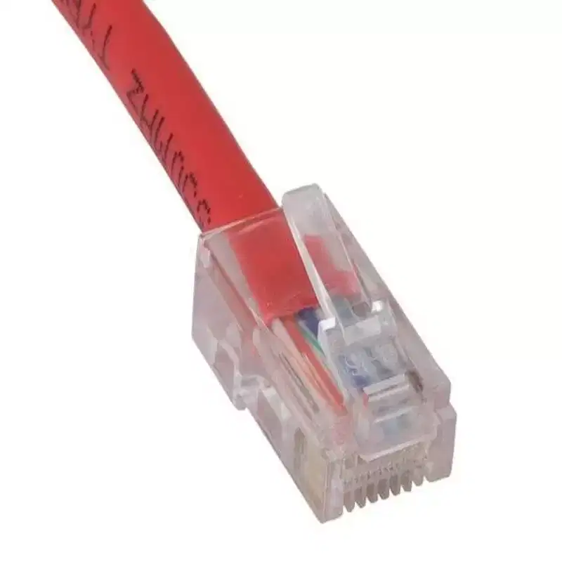 SANOXY Cables and Adapters; 5ft Cat5e 350 MHz UTP Assembled Ethernet Network Patch Cable, Red