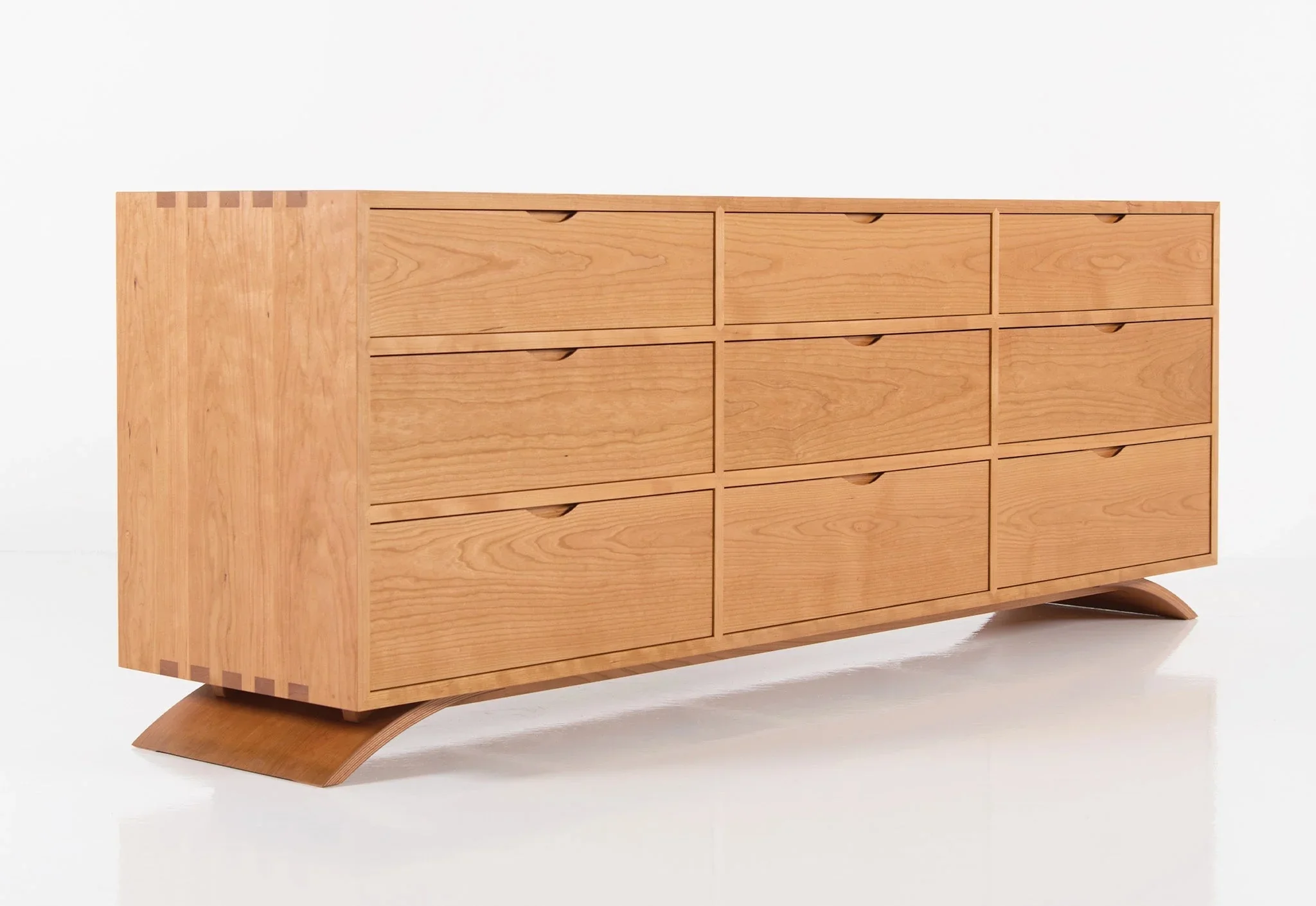 Dresser - Nine Drawer - Designed to embrace the simple, clean lines of its namesake collection, the expresses its