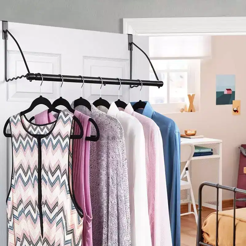Hold N' Storage - Over the Door Rack Hanger for Clothes