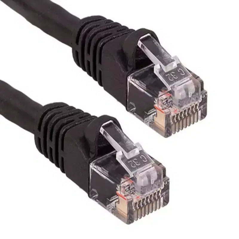 SANOXY Cables and Adapters; 75ft Cat6 550 MHz UTP Snagless Ethernet Network Patch Cable, Black