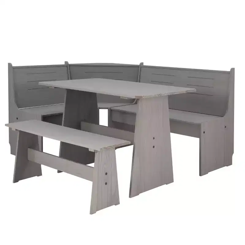 Whatley Corner Nook Dining Set - Linon