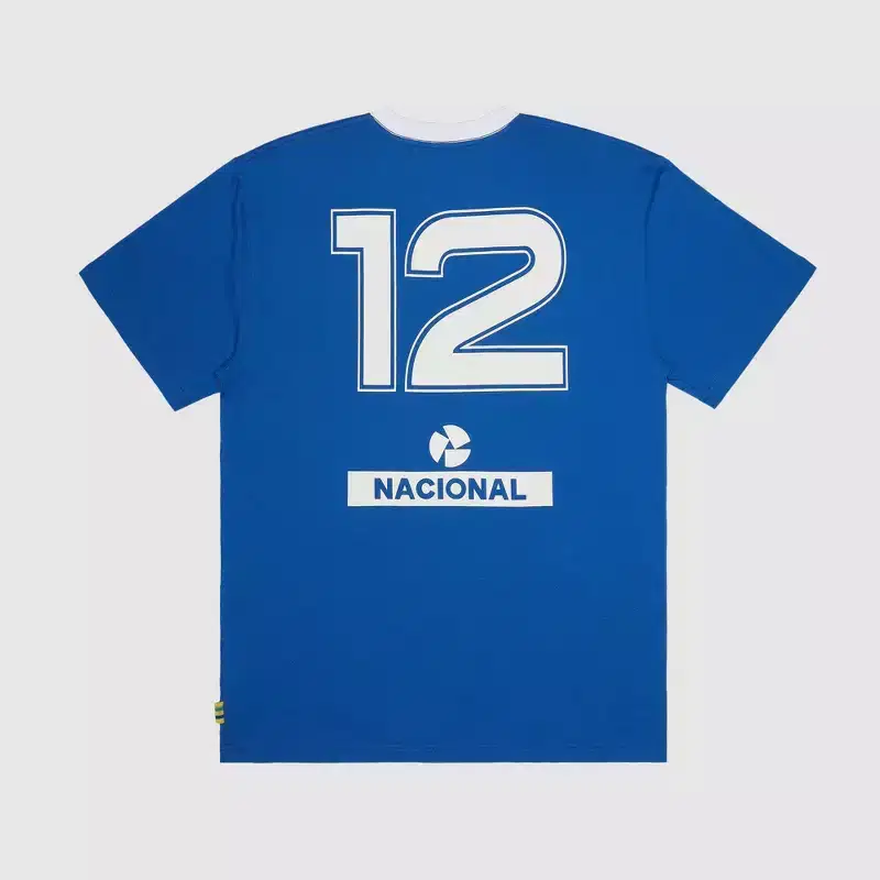 Ayrton Senna F1 #12 Nacional Ringer T-Shirt