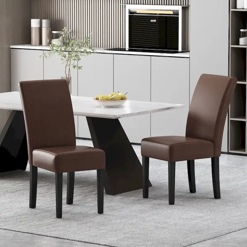 Christopher Knight Home Pollards Upholstered Dining Chairs (Set of 2) - N/A