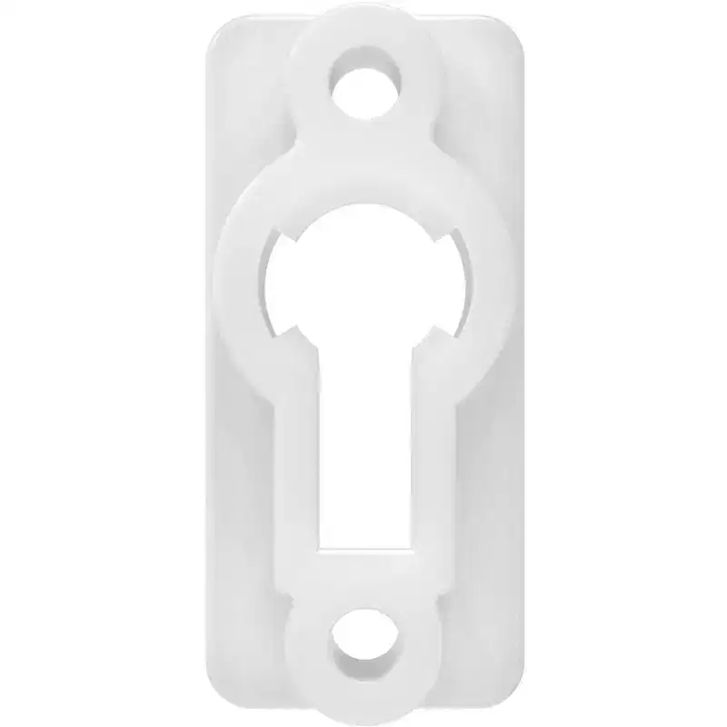 Brixwell Control Bracket Window Hardware, 1-11/16 Length, 3/4 Width, Plastic Material With White Finish