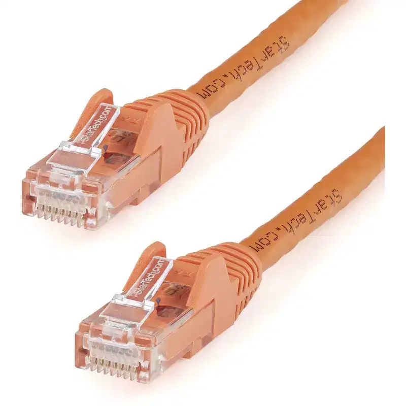 StarTech.com Orange Cat6 Patch Cable - 125ft Long Ethernet Cable (N6PATCH125OR)