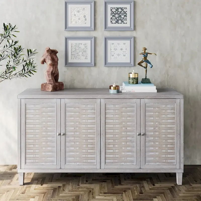 4 Door Wooden Cabinet