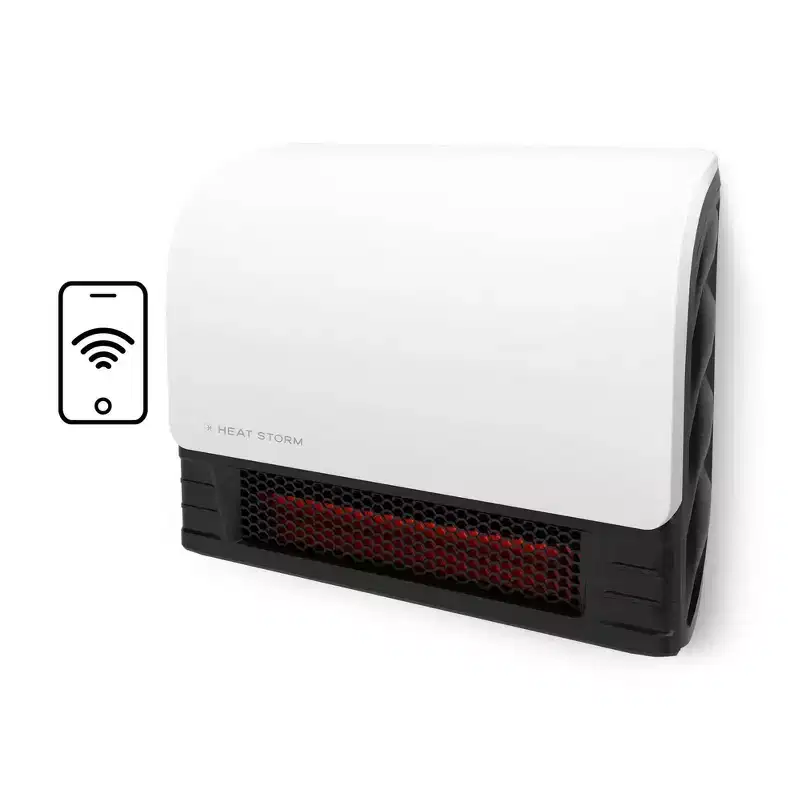 Heat Storm A-1500-SED-WI Sedona WiFi Infrared Wall Mountable Heater White