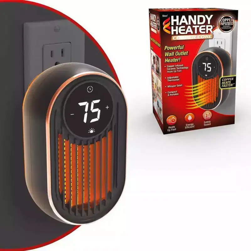 Handy Heater Copper Core Plug In