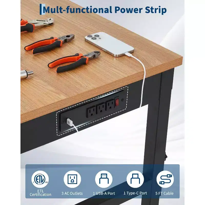 Adjustable Workbench 48-72
