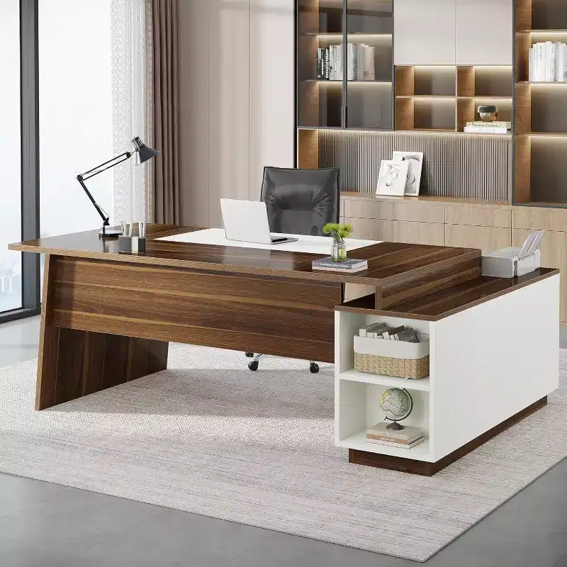 Tribesigns L-Shaped Executive Office Desk