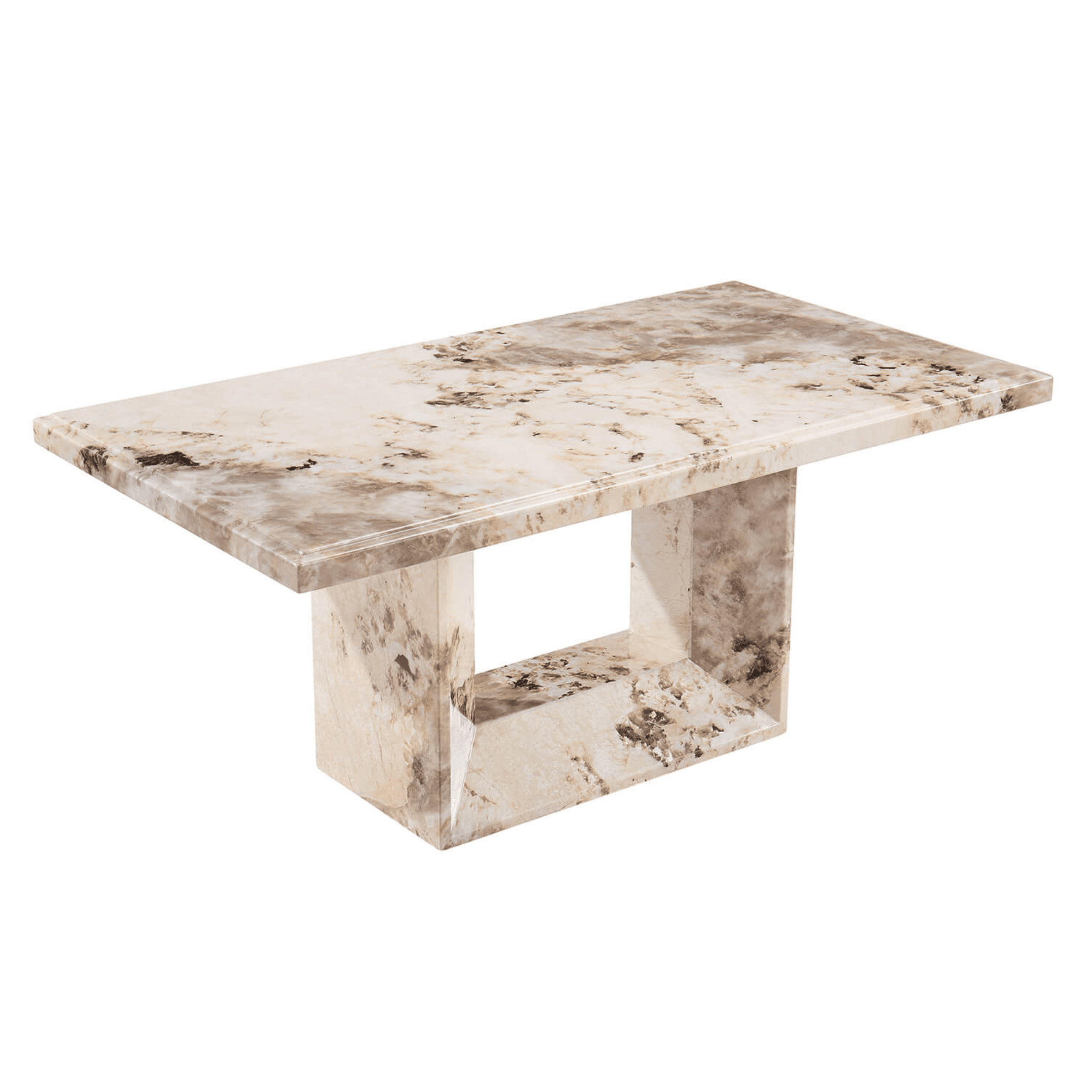 Mocha Marble Coffee Table