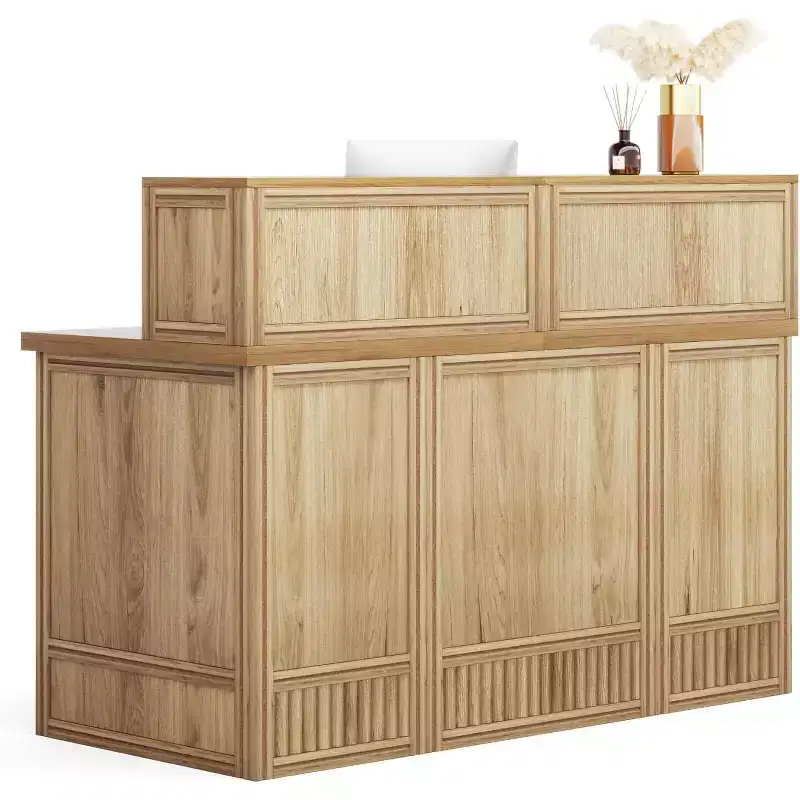 Lantine Reception Desk with Counter