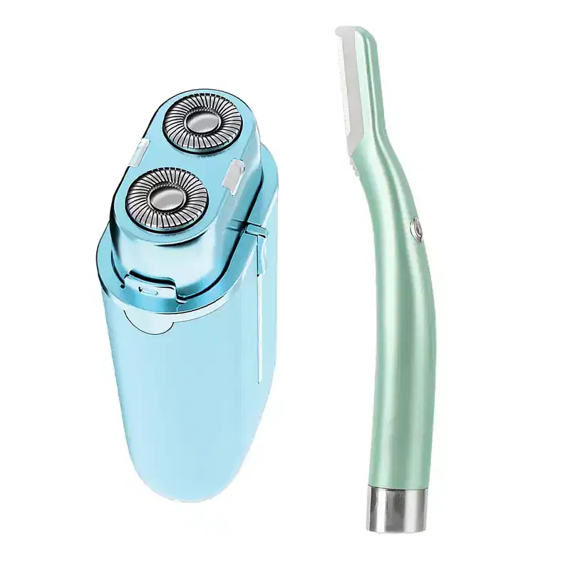 Smooth Radiance Bundle  Precision Dermaplaning Hair Remover Tool & Pursonic Painless Electric Shaver