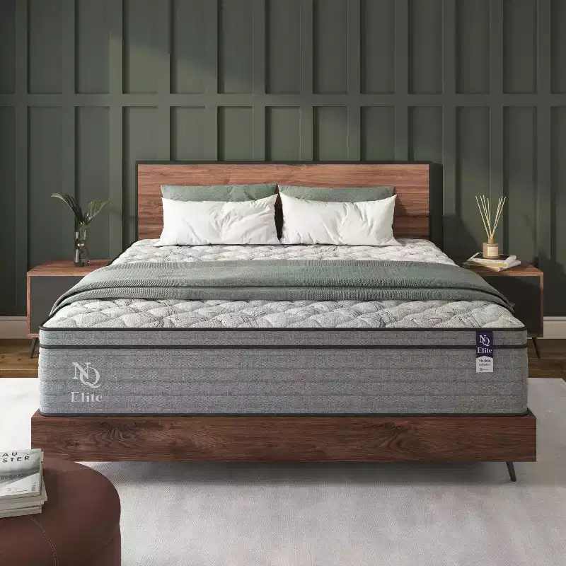 Okak 10/12IN Twin Hybrid Mattress with Cooling Gel Memory Foam, Mattress with Pocket Coils, Water Resistant Mattress with CertiPUR-US Certified
