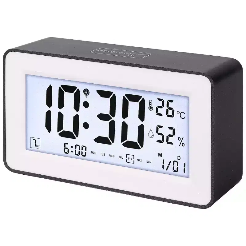 REGALWOVEN Battery Powered Snooze Function Loud Alarm Clock 5.5L x 1..7W x 3.1H 1 Pc