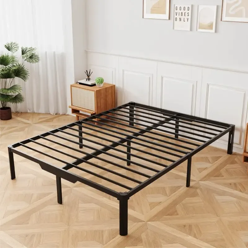 14 Metal Bed Frame with Under-Bed Storage and Easy Assembly