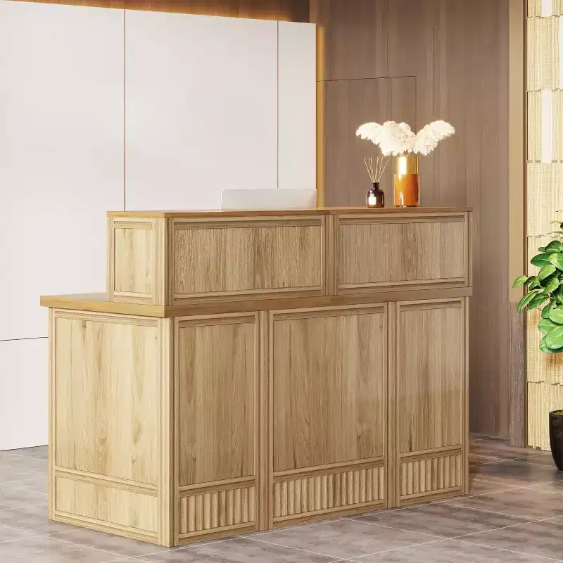 Lantine Reception Desk with Counter