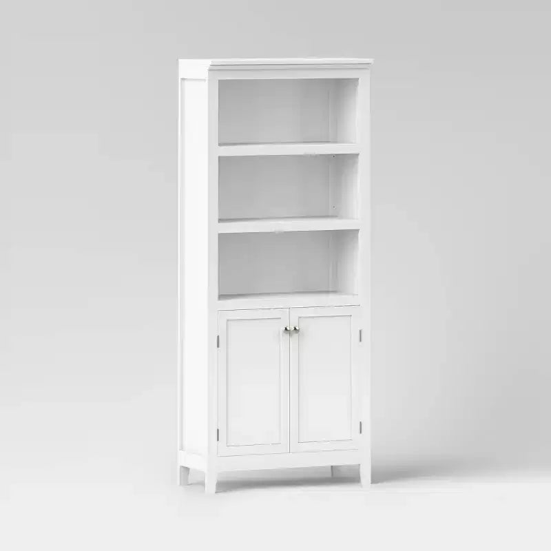 72" 5 Shelf Bookcase with Doors