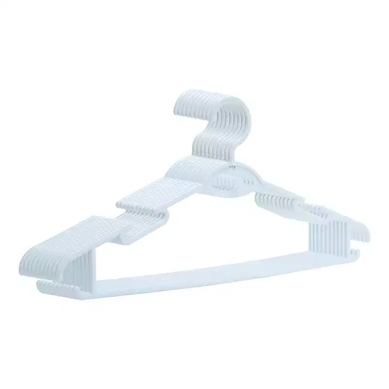 REGALWOVEN Non-Slip Durable Space Saving 360-degree Clothes Hangers 10 Pcs