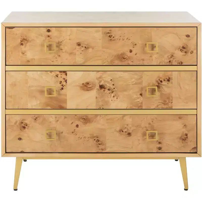 Katia 3 Drawer Chest - CHS6413 - Safavieh
