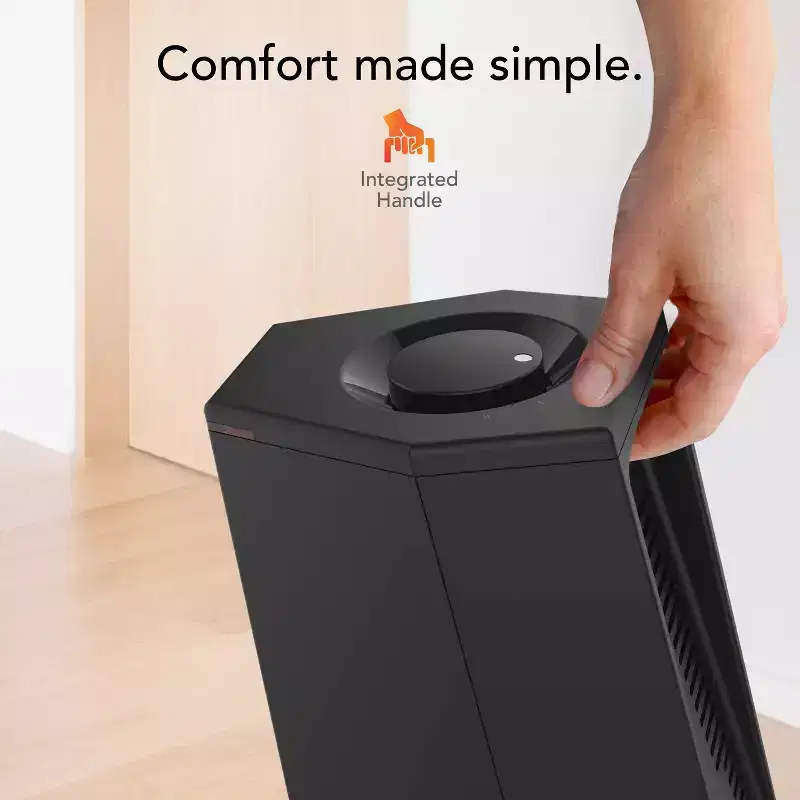 Vornado Rise 12H Tower Heater Black