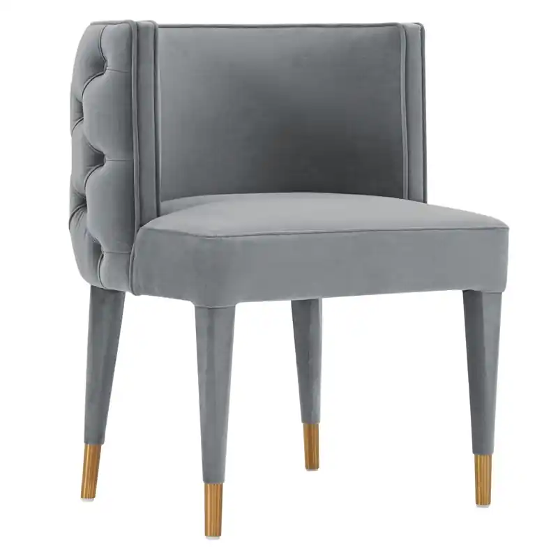Modern Maya Tufted Velvet Dining Chair