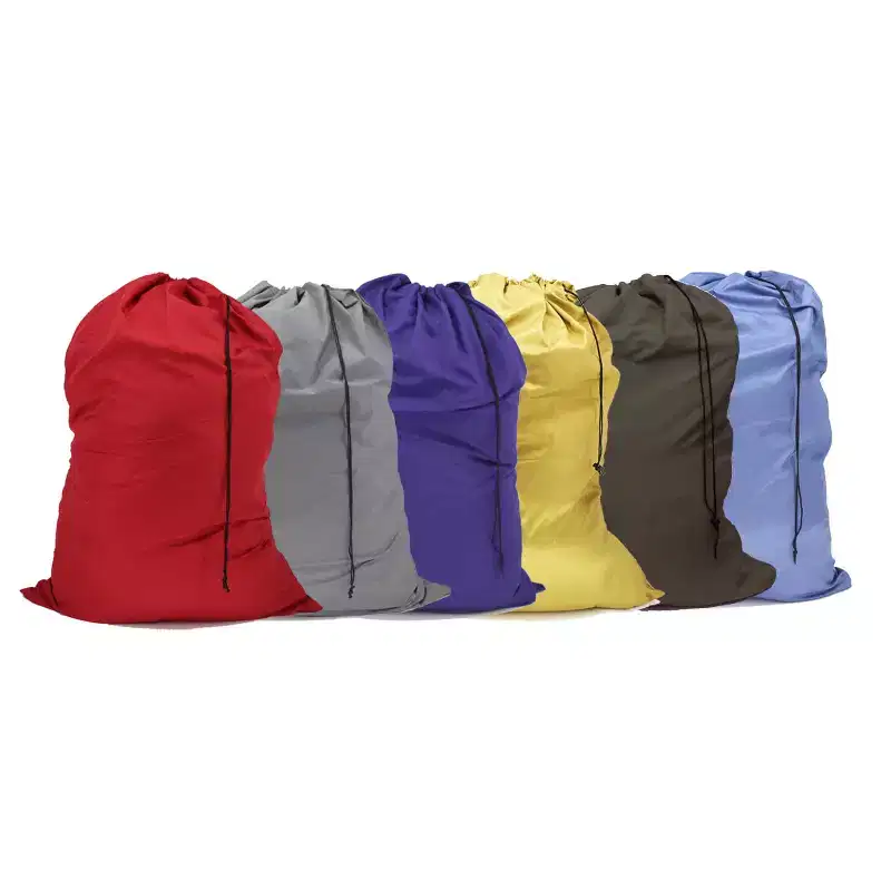 Narwey Extra Large Laundry Bag 6 Pack, Varied Colors, Travel Laundry Bags