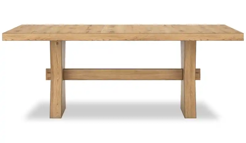 Dining Table, Trestle Base, 78W