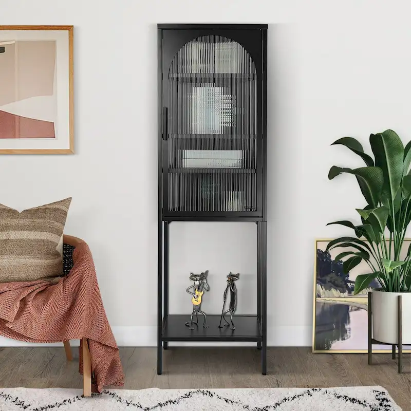 Tempered Glass Door Cabinet