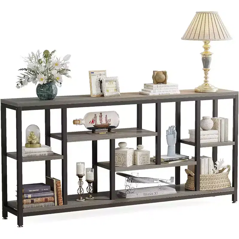 Tribesigns 70.9 3-Tier Extra Long Console Table