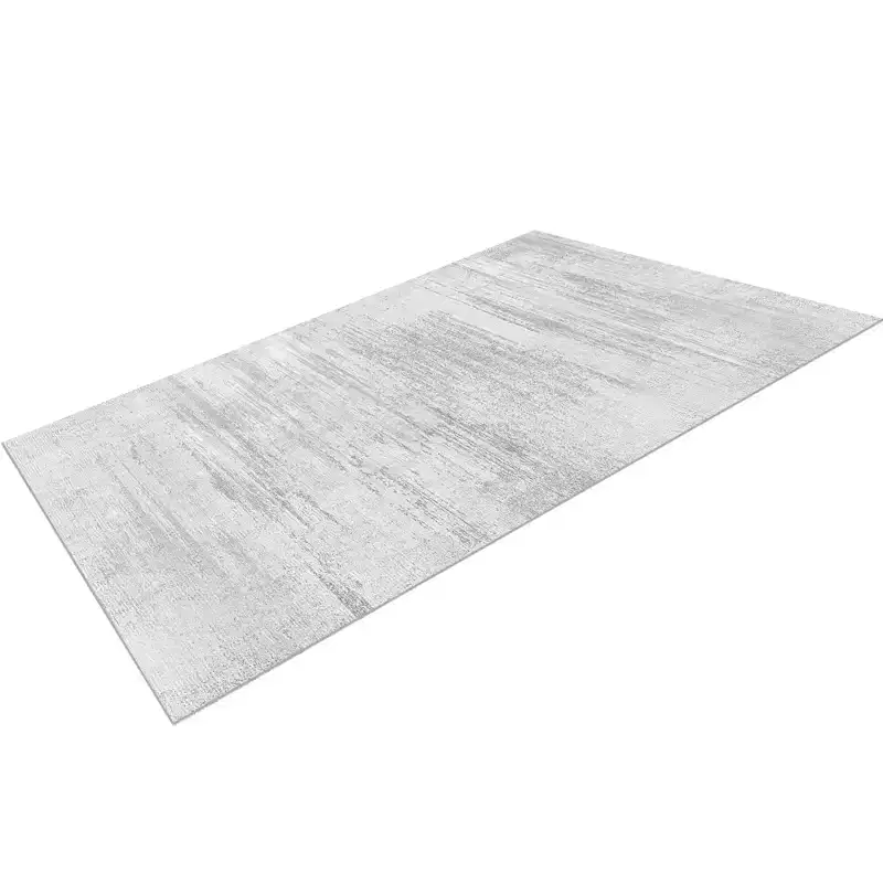 VEVOR Area Rug, 10 x 14 ft Large Washable Rug, Non-Slip and Tear-Resistant Soft Carpet, Pet Friendly Modern Area Rugs, Indoor Mat for Bedroom, Gray