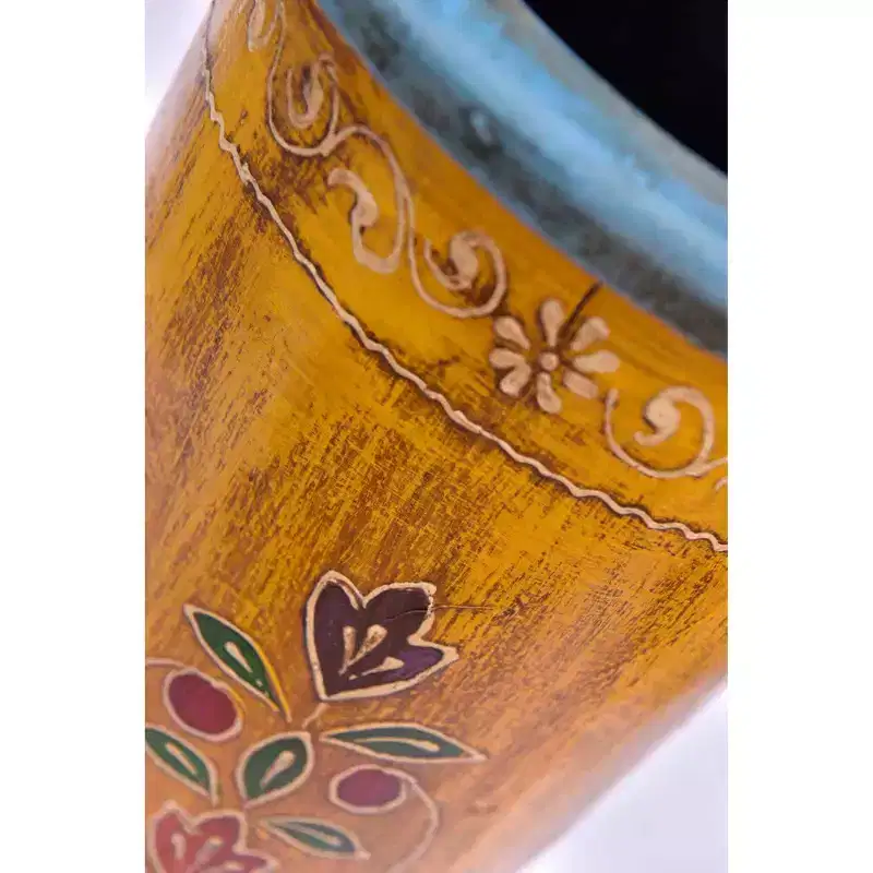 Handpainted solid Wood - Umbrella Stand - Timbergirl