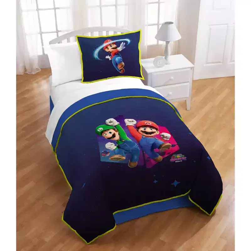Super Mario Bros: The Movie Quilt Set